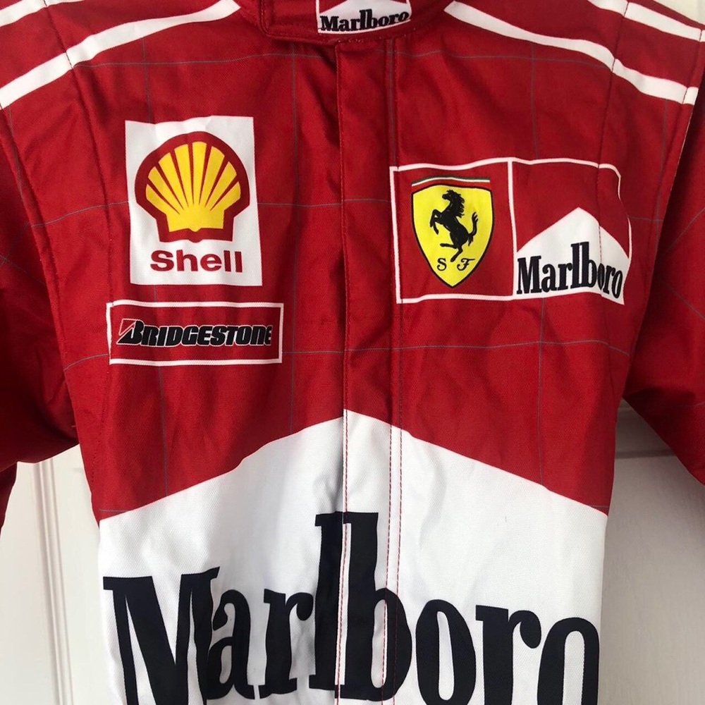 - Formula one race suit Ferrari